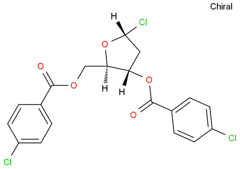 1-氯-3,5-二对氯苯甲酰氧基-2-脱氧-D-核糖,1-Chloro-3,5-di(4-chlorbenzoyl)-2-deoxy-D-ribose
