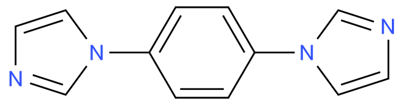 1,4-双（咪唑-1-基）," 1-(4-imidazol-1-ylphenyl)imidazol