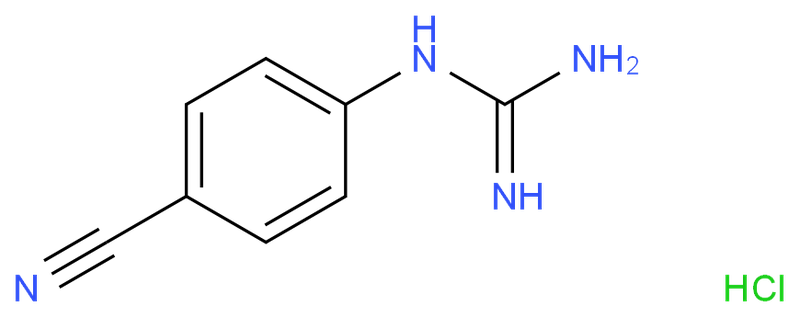 对胍基苯腈盐酸盐,N-(4-Cyanophenyl)guanidine hydrochlorid