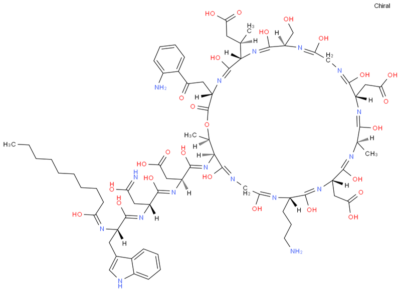 達(dá)托霉素,Daptomycin