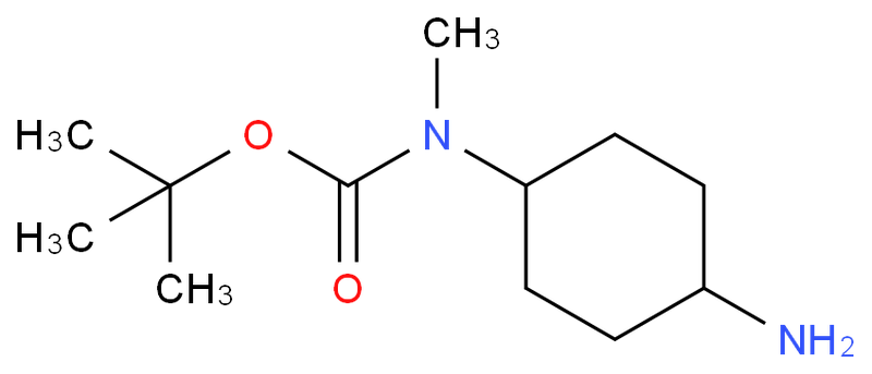 反式-N-甲基，Boc-环己二胺,[trans-4-[(tert-Butoxycarbonyl)(methyl)amino]cyclohexyl]amine
