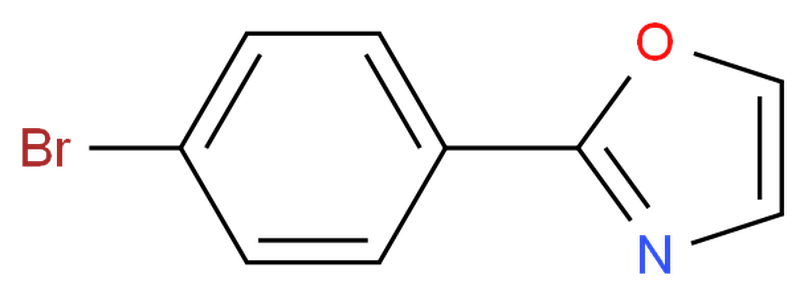 2-(4-溴苯基)-惡,2-(4-Bromophenyl)-1,3-oxazole