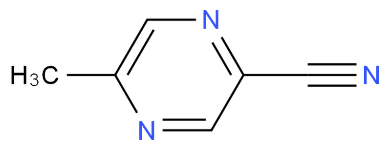 2-甲基-5-氰基哌嗪,5-METHYLPYRAZINE-2-CARBONITRILE