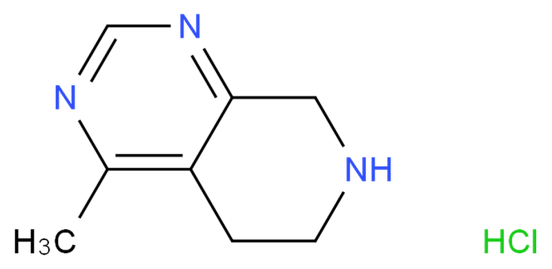 5,6,7,8-四氢-4-甲基吡啶并[3,4-D]嘧啶盐酸盐,5,6,7,8-Tetrahydro-4-Methylpyrido[3,4-d]pyriMidine HCl