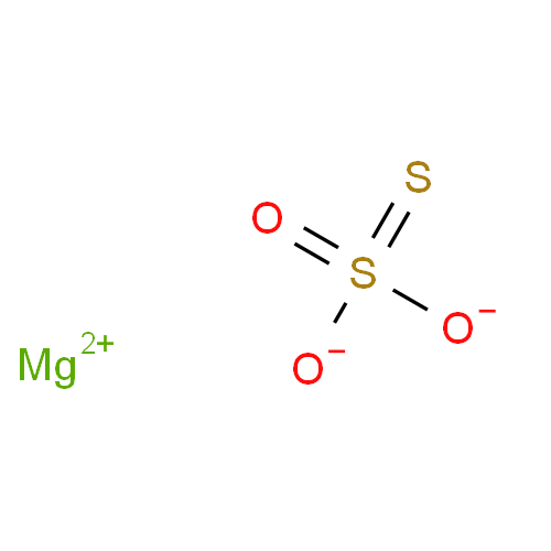 硫代硫酸镁,Magnesium thiosulfate hexahydrate