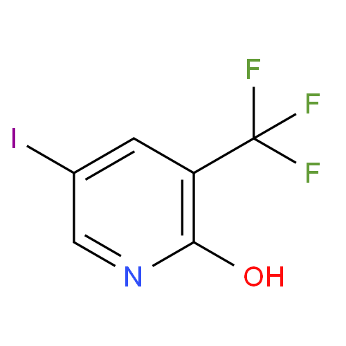 2-羟基-5-碘-3-三氟甲基吡啶,2-Hydroxy-5-Iodo-3-(trifluoromethyl)pyridine