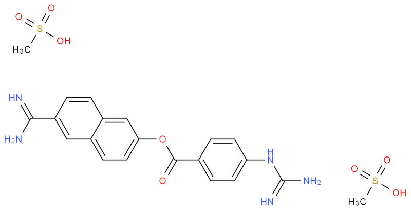 甲磺酸鹽萘莫司他,Nafamostat mesylate