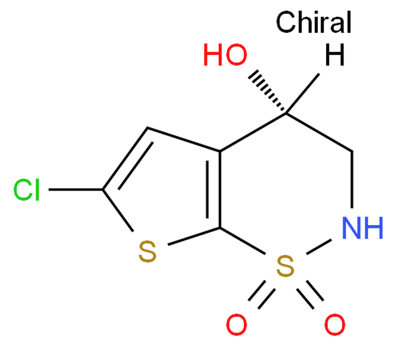 (S)-6-氯-3,4-二氫-2H-噻吩并[3,2-e]-1,2-噻嗪-4-醇1,1-二氧化物