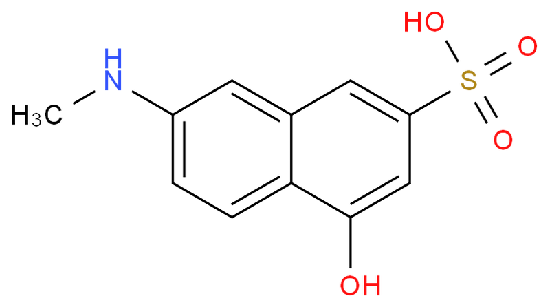 N-甲基J酸,4-Hydroxy-7-methylamino-2-naphthalenesulfonic acid