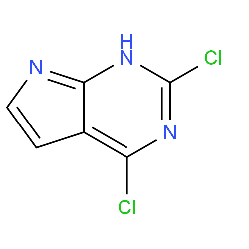 2,4-二氯-1H-吡咯并[2,3-d]嘧啶,2,4-Dichloro-1H-pyrrolo[2,3-d]pyrimidine