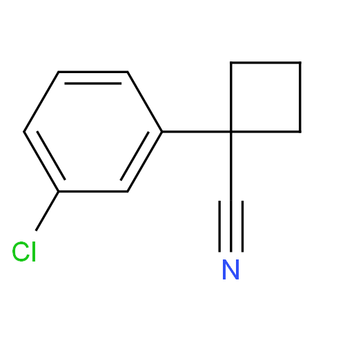 1-(3-Chlorophenyl)cyclobutanecarbonitrile,1-(3-Chlorophenyl)cyclobutanecarbonitrile