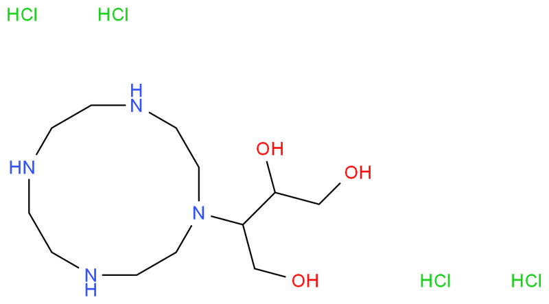 钆造影剂中间体,3-(1,4,7,10-tetraazacyclododecan-1-yl)butan-1,2,4-triol 4HCl