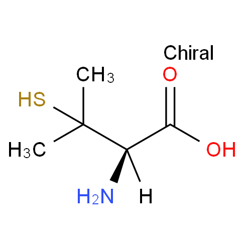 L-青霉胺,3-MERCAPTO-L-VALINE