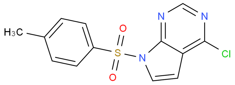 4-氯-7-對(duì)甲苯磺?；?7H-吡咯并[2,3-d]嘧啶,4-Chloro-7-tosyl-7H-pyrrolo[2,3-d]pyrimidine