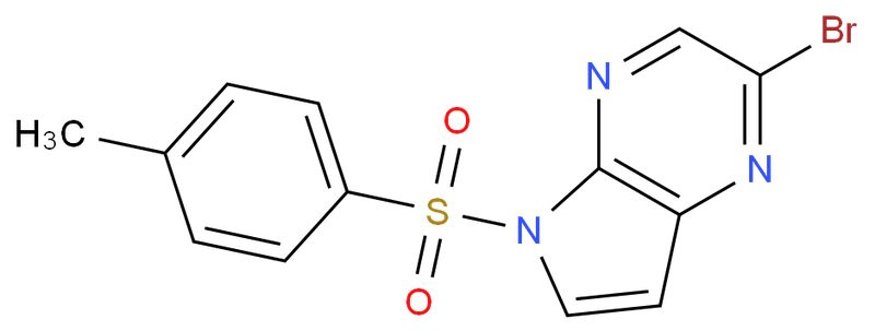 N-甲苯磺酰基-5-溴-4,7-二氮杂吲哚,N-Tosyl-5-bromo-4,7-diazaindol