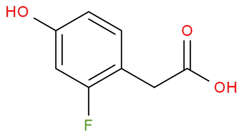 2-氟-4-羟基苯乙酸,2-fluoro-4-hydroxyphenylacetic acid