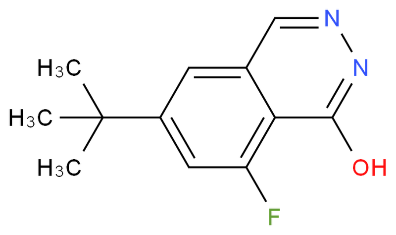 6-叔丁基-8-氟酞嗪-1-酮,6-(tert-Butyl)-8-fluorophthalazin-1(2H)-one