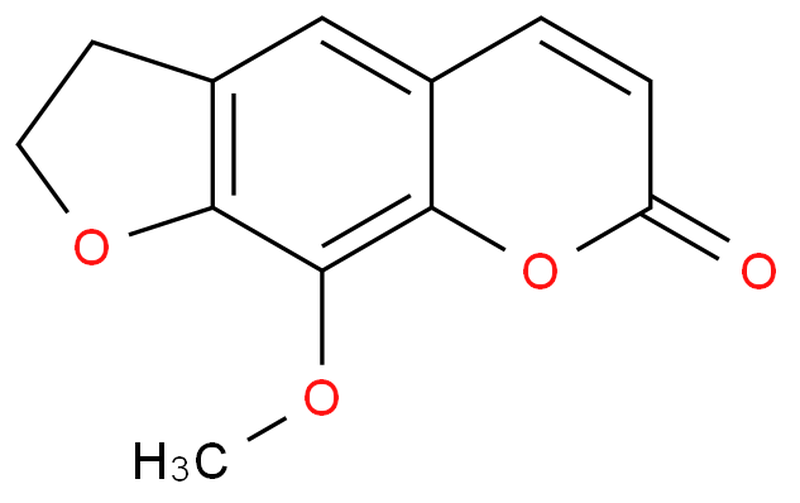 9-甲氧基-2,3-二氢-7H-呋喃并[3,2-G]苯并吡喃-7-酮,2,3-dihydroxanthotoxin