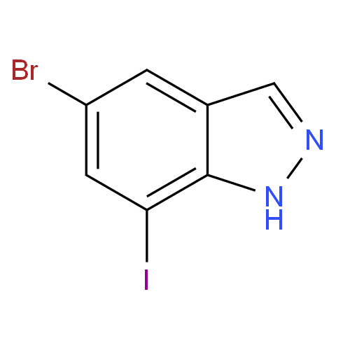 CAS: 953410-86-1,5-bromo-7-iodo-1H-indazole