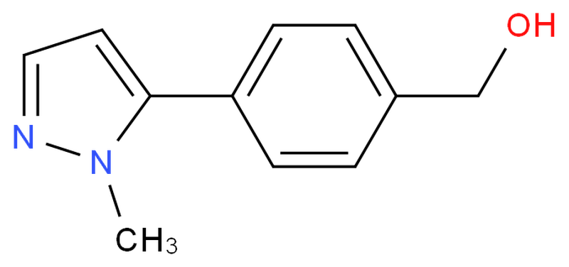 (4-(1-methyl-1H-pyrazol-5-yl)phenyl)methanol,(4-(1-methyl-1H-pyrazol-5-yl)phenyl)methanol