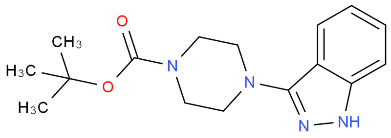 4-(1H-吲唑-3-基)哌嗪-1-甲酸叔丁酯,tert-butyl-4-(1H-indazol-3-yl)-piperazine-1-carboxylate