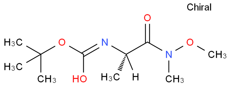 N-(叔丁氧基羰基)-L-丙氨酸-N'-甲氧基-N'-甲酰胺,BOC-ALA-N(OCH3)CH3