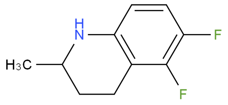 5,6-二氟-1,2,3,4-四氢-2-甲基喹啉,5,6-Difluoro-1,2,3,4-tetrahydro-2- methylquinoline