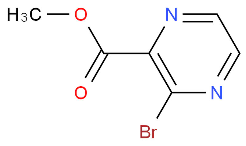 3-溴吡嗪-2-羧酸甲酯,3-bromopyrazine-2-carboxylate