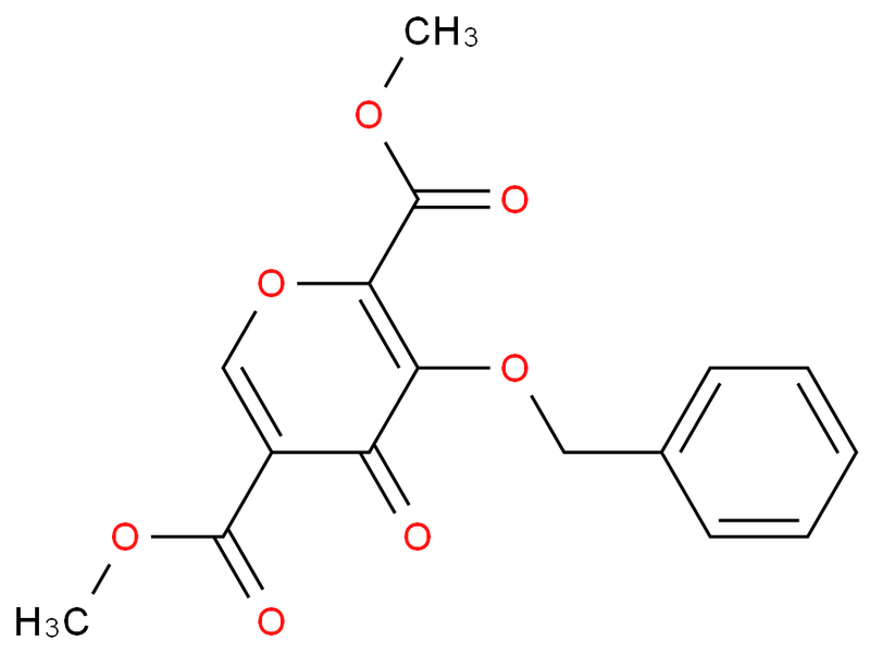 度鲁特韦中间体,diMethyl 3-(benzyloxy)-4-oxo-4H-pyran-2,5-