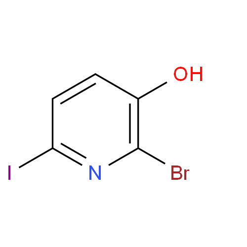 2-溴-3-羟基-6-碘吡啶,2-bromo-6-iodopyridin-3-ol