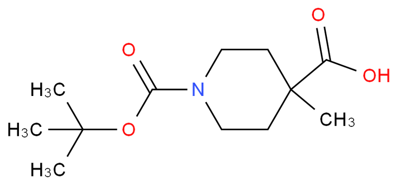 1-Boc-4-甲基-4-哌啶甲酸