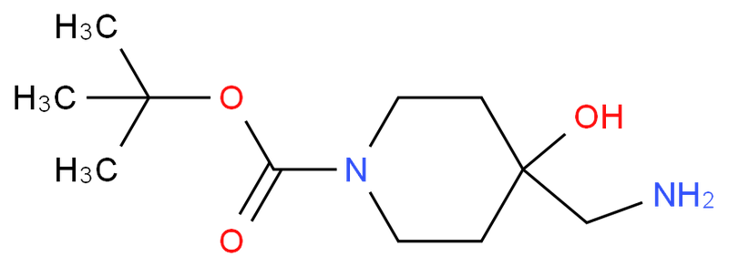 tert-butyl 4-(aminomethyl)-4-hydroxypiperidine-1-carboxylate,tert-butyl 4-(aminomethyl)-4-hydroxypiperidine-1-carboxylate