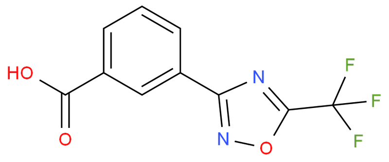 3-(5-三氟甲基-[1,2,4]二恶唑-3-基)-苯甲酸,3-(5-(Trifluoromethyl)-1,2,4-oxadiazol-3-yl)benzoic acid
