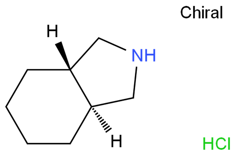 反式全氢异吲哚盐酸盐,(3aS, 7aS)-octahydro-1H-isoindole hydrochloride