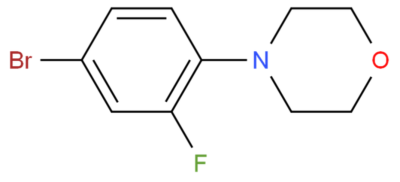 4-（2-氟-4-溴苯基）吗啉,4-(4-bromo-2-fluorophenyl)morpholine