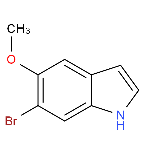 6-溴-5-甲氧基-1H-吲哚,6-Bromo-5-Methoxy-1H-indole