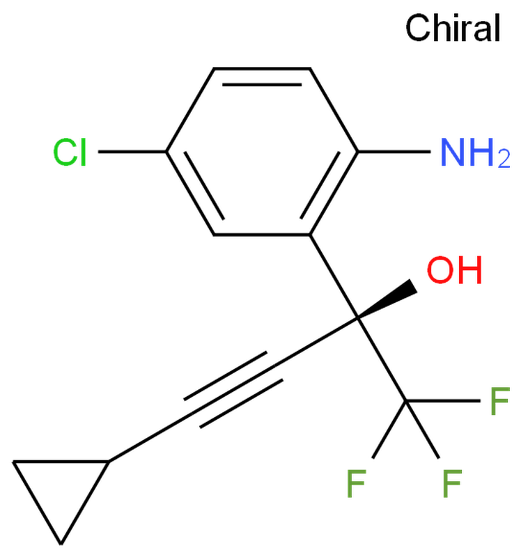 (S)-1-(2-氨基-5-氯苯基)-1-三氟甲基-3-环丙基-2-丙炔-1-醇,(S)-1-(2-Amino-5-chlorophenyl)-1-(trifluoromethyl)-3-cyclopropyl-2-propyn-1-ol