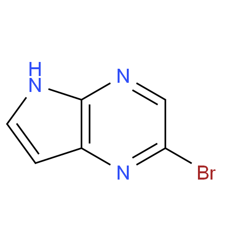 2-bromo-5H-pyrrolo[2,3-b]pyrazine,2-bromo-5H-pyrrolo[2,3-b]pyrazine