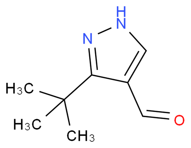 3-(tert-Butyl)-1H-pyrazole-4-carbaldehyde,3-(tert-Butyl)-1H-pyrazole-4-carbaldehyde