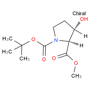 (2S,3S)-1-(tert-Butoxycarbonyl)-3-Hydroxypyrrolidine-2-carboxylic acid methyl ester