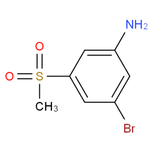 3-溴-5-甲硫基苯胺