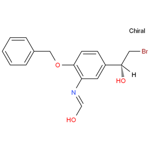 (R)-N-(2-(苄氧基)-5-(2-溴-1-羟基乙基)苯基)甲酰胺