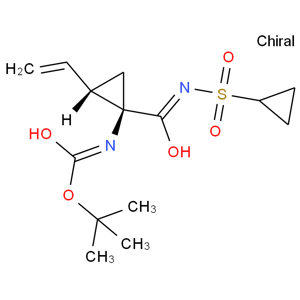 t - Butyl(1R,2S) - 1 - (cyclopropylsulfonylcarbamoyl) - 2 - vinylcyclopropylcarbamate