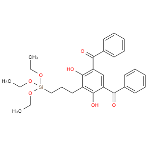 Methanone,1,1'-[4,6-dihydroxy-5-[3-(triethoxysilyl)propyl]-1,3-phenylene]bis[1-phenyl-