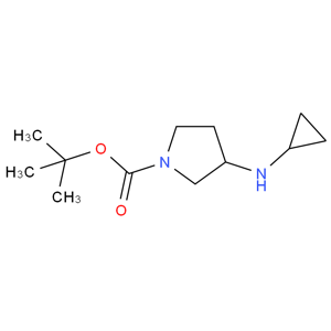 3-Cyclopropylamino-pyrrolidine-1-carboxylic acid tert-butyl ester
