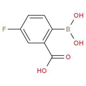 2-羧基-4-氟苯硼酸