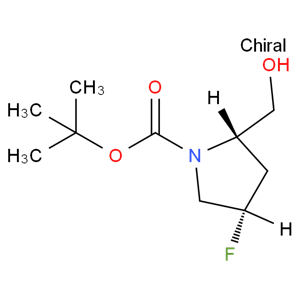 (2S,4S)-4-氟-2-(羟甲基)吡咯烷-1-羧酸叔丁酯
