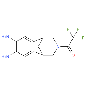 1-(4,5-Diamino-10-azatricyclo[6.3.1.0]dodeca-2,4,6-trien-10-yl)-2,2,2-trifluoroethanone