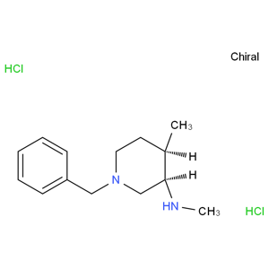 (3R,4R)-N,4-二甲基-1-(苯基甲基)-3-哌啶胺盐酸盐