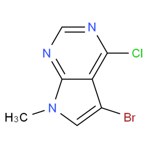 B0290902 5-溴-4-氯-7-甲基吡咯并嘧